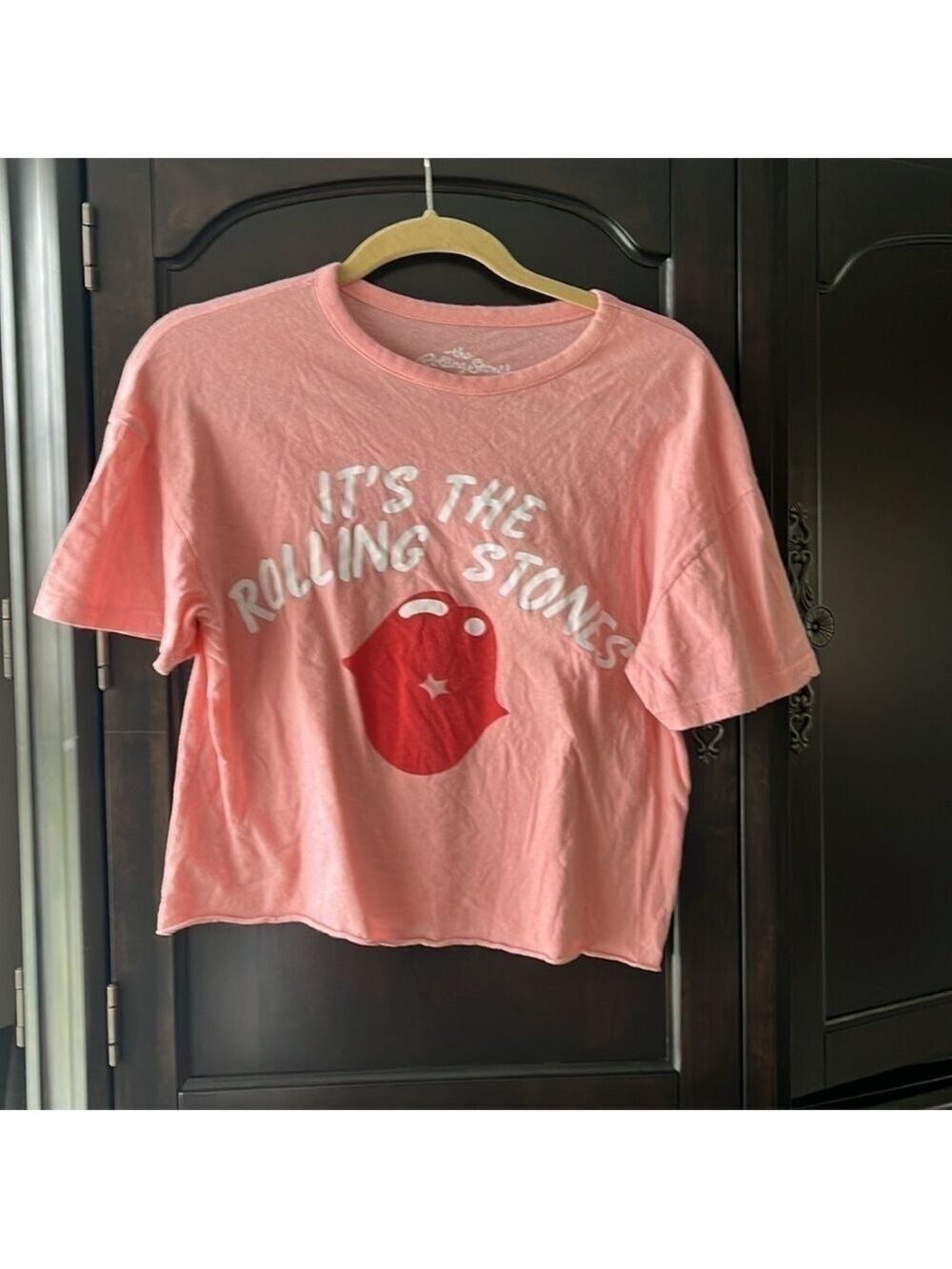 THE ROLLING STONES PINK Cut off with Lips